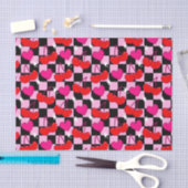 Papier Mousseline Bombe cerise (Artisanat)