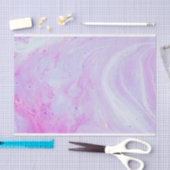 Papier Mousseline Bombe de bain rose (Artisanat)