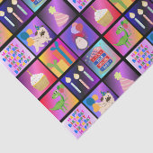 Papier Mousseline Bon papier d'emballage d'anniversaire (Détail)