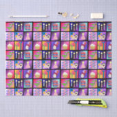 Papier Mousseline Bon papier d'emballage d'anniversaire (Artisanat)