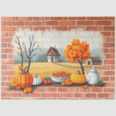 Papier Mousseline Bon thanksgiving Moderne Belle Automne (Recto)