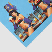 Papier Mousseline Bonafide barre serveuse Thunder_Cove (Détail)