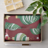 Papier Mousseline bonbons de noël ornements papier de tissu (Cadeau)