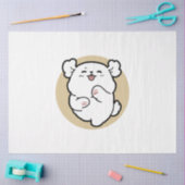 Papier Mousseline Bonjour du côté écorché (Artisanat)