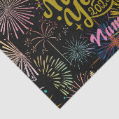 Papier Mousseline Bonne année 2023 Thunder_Cove (Détail)