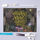 Papier Mousseline Bonne année 2023 Thunder_Cove (Artisanat)