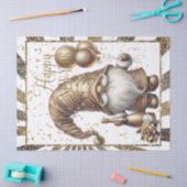 Papier Mousseline Bonne année Gnome (Artisanat)