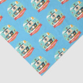 Papier Mousseline Bonne Aventure Pirate Anniversaire (Détail)