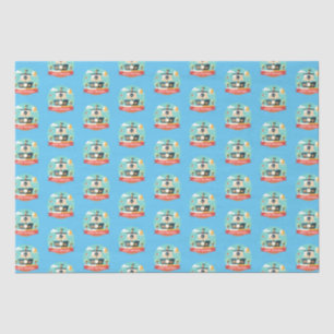 Papier Mousseline Bonne Aventure Pirate Anniversaire