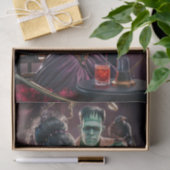 Papier Mousseline Bonne Chimie, Frankenstein Monster et sa mariée (Cadeau)