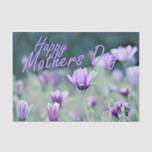 Papier Mousseline "Bonne fête des mères"