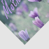 Papier Mousseline "Bonne fête des mères" (Détail)