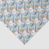 Papier Mousseline Bonne Hanoukka (Détail)