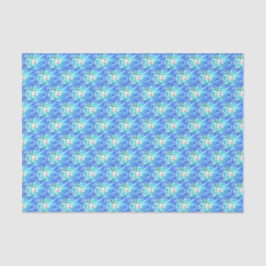 Papier Mousseline Bonne Hanoukka (Recto)