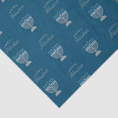 Papier Mousseline Bonne Parties scintillant Hanoukka (Détail)