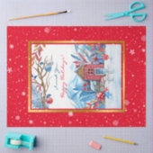 Papier Mousseline Bonne Personnaliser Snowman (Artisanat)