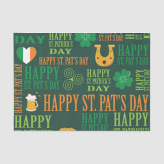 Papier Mousseline Bonne Saint Patrick's Day