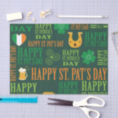 Papier Mousseline Bonne Saint Patrick's Day (Artisanat)
