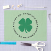 Papier Mousseline Bonne St. Patrick's Day Shamrock Lucky Charm (Artisanat)