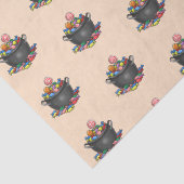 Papier Mousseline Bonnet de bonbon ou de traitement Cauldron (Détail)