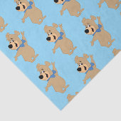 Papier Mousseline Boo Boo Bear Armoiries Large (Détail)