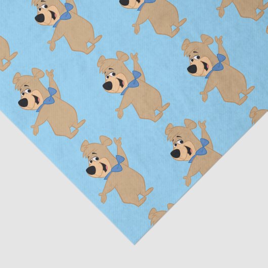 Papier Mousseline Boo Boo Bear Armoiries Large (Détail)