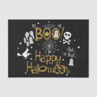 Boo Joyeux Halloween Fantaisie Emballage Cadeau Pe
