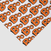 Papier Mousseline Boo Motif (Détail)