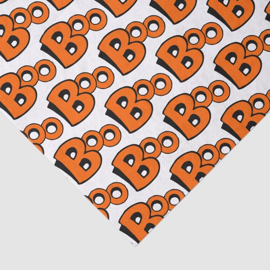 Papier Mousseline Boo Motif (Détail)