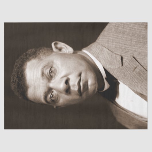Papier Mousseline Booker Washington : African American Educator (Recto)