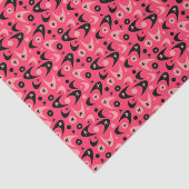 Papier Mousseline Boomerangs rétro (Détail)