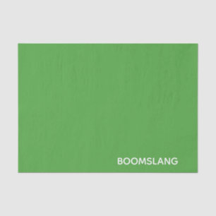 Papier Mousseline Boomslang green color