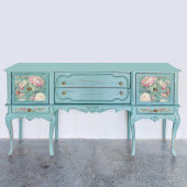 Papier Mousseline Bordure de découpage Turquoise de papillon rose de