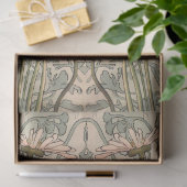 Papier Mousseline Bordure de marais Art nouveau (Cadeau)