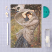 Papier Mousseline Borée par John William Waterhouse (Artisanat)