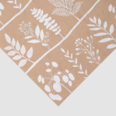 Papier Mousseline Botanic Rhythm Botanical Silhouettes Soft Marigold (Détail)