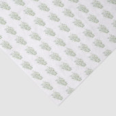 Papier Mousseline Botanique Aquarelle  (Détail)