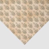 Papier Mousseline Botanique aux couleurs neutres (Détail)