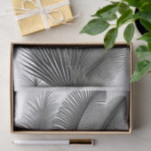 Papier Mousseline Botanique Blanc Noir Tirage Petit (Cadeau)