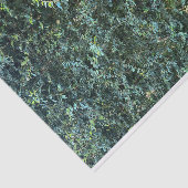 Papier Mousseline Botanique foncé vert Arrière - plan floral (Détail)