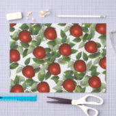 Papier Mousseline Botanique Red Apple (Artisanat)