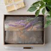 Papier Mousseline Botte Cowboy Lavender Honey Bee Decoupage (Cadeau)