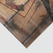 Papier Mousseline Bottes Russe Texas Star Western Pistol Cowboy (Détail)