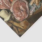 Papier Mousseline Boucher's Stall (par Pieter Aertsen) (Détail)