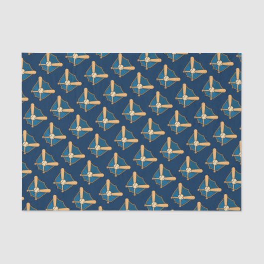 Papier Mousseline Bouclier de baseball (Recto)