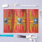 Papier Mousseline Bouclier militaire romain - Scutum (Artisanat)