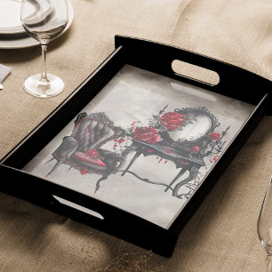 Papier Mousseline Boudoir   Vanity Mirror et Victorian Parlor