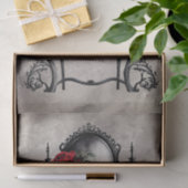 Papier Mousseline Boudoir | Vanity Victorian table miroir (Cadeau)