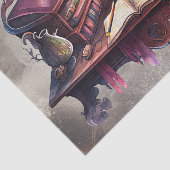 Papier Mousseline Boudoir victorien | Ancien assistant Spell Caster  (Détail)