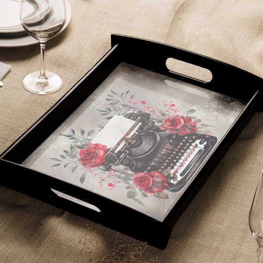 Papier Mousseline Boudoir victorien | Ancienne Machine À Écrire Avec